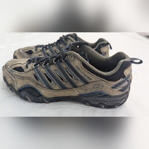 Skechers Sport Woman's Learher Hiking Trail Shoes Size 8